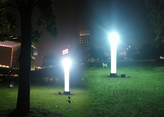 Sistema de Emergência de Torre de Iluminação Inflável Sem Ofuscamento 1200W 60HZ Noturno Portátil para Exterior