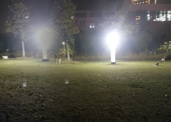 Sistema de Emergência de Torre de Iluminação Inflável Sem Ofuscamento 1200W 60HZ Noturno Portátil para Exterior