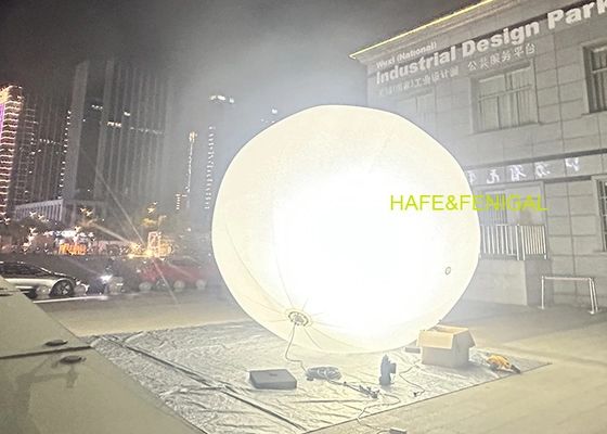 Luz de Balão Halógena Esférica de 360 Graus de 4,2m de Diâmetro e 2,4KW para Produção Cinematográfica