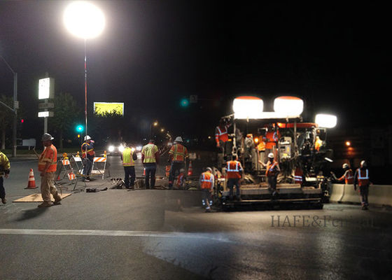 800W Dimmable LED Inflatable Light Tower Personalizavel para salvamento noturno Segurança da construção