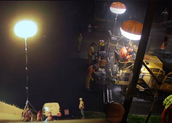 Torre de Luz Inflável LED 400W Luz Suave para Áreas de Trabalho Fácil Configuração