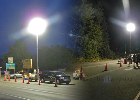 Torre de Luz Inflável LED 400W Luz Suave para Áreas de Trabalho Fácil Configuração