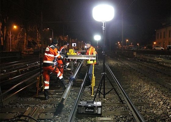 Torre de Luz Inflável LED 400W Luz Suave para Áreas de Trabalho Fácil Configuração