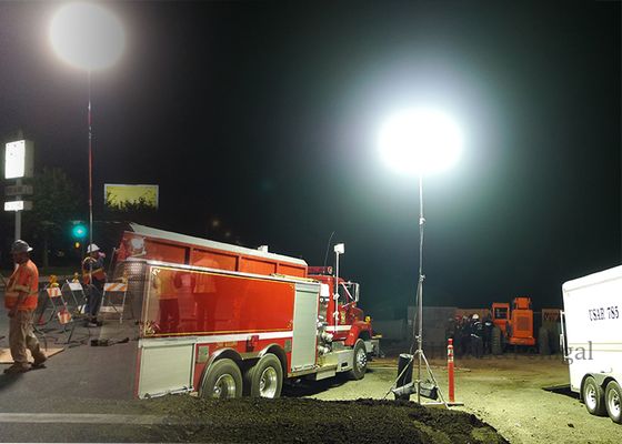 Balões LED Tripé HAFE Série Sun 1200W 40000-48000 Lúmens Luz Sem Ofuscamento para Resgate Industrial Construção Emergência