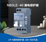 Interruptor 10~40A 1P+N 220/230/240V EN/IEC60898 IEC60947 da terra NB3LE-40