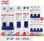 Interruptor industrial diminuto 1~63A 80~125A 1P 2P 3P 4P AC230/400V de Delixi HDBE