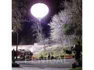 HMI cinematográfico ou diodo emissor de luz que iluminam a esfera do balão/luz do dia da elipse 4000w