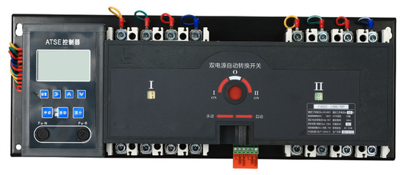 CB dobro do interruptor de comutação automática do ATS do poder 125A ao nível