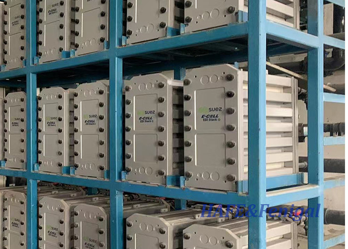 Modulo Osmótico Industrial EDI Osmose Reversa Equipamento de Tratamento de Água Ultra-Puro Máquina de Sistema E-Cell-3X