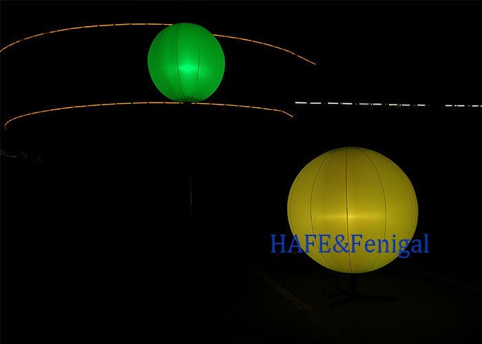 400w 600w RGB inflável luz LED festa de acampamento decoração ao ar livre 1-3M Custom