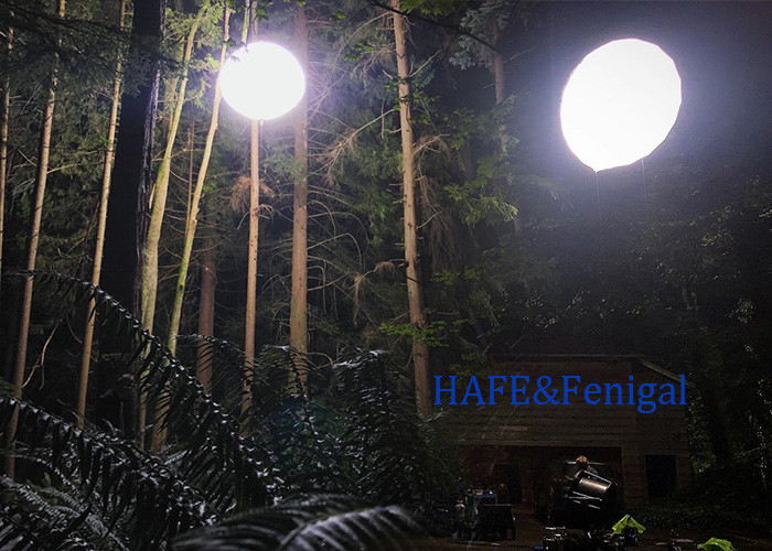 Balão de iluminação de filme de alto desempenho para iluminação sem piscar uniformemente difundida para cinema e televisão