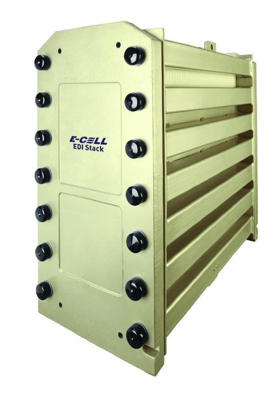 Veolia E-CellTM-3X EDI Module: Zero produtos químicos para produção de água ultra-pura
