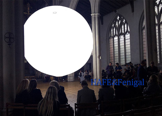 Dimensões personalizadas LED 800W Balão inflável Iluminação Eventos Decoração pendurada