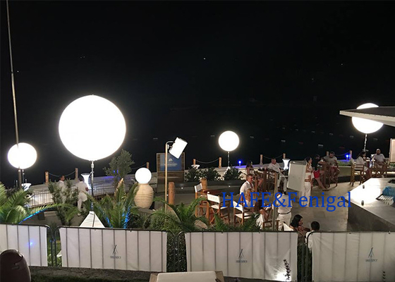 800W LED Luz inflável com lâmpada de halogênio, Luzes de balão inflável LED Iluminação de evento Decoração